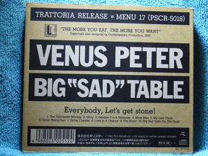 [CD] Venus Peter ヴィーナス・ペーター/ Big Sad Table ☆帯付き