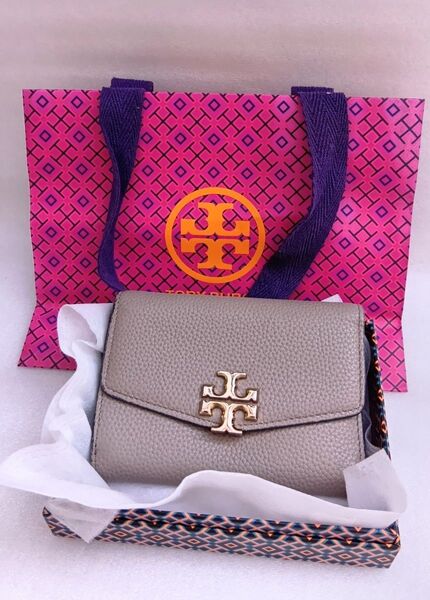 Tory Burch トリーバーチ 財布 三つ折り財布 ベージュ (箱付き)