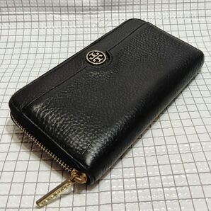 Tory Burch トリーバーチ 財布 長財布 ラウンドファスナー ブラック