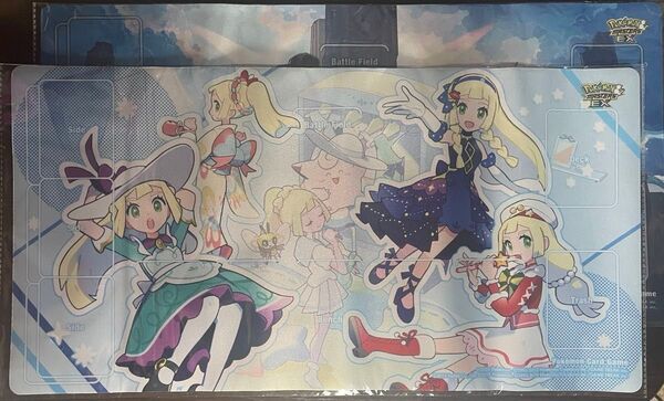 プレイマット ラバープレイマット ポケモン ポケマス アルコス リーリエ おしゃれを楽しむリーリエ 覚醒者たち 当選書付き