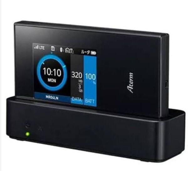 NEC wifiルーター Aterm MR04LN 本体EX4Cクレードル
