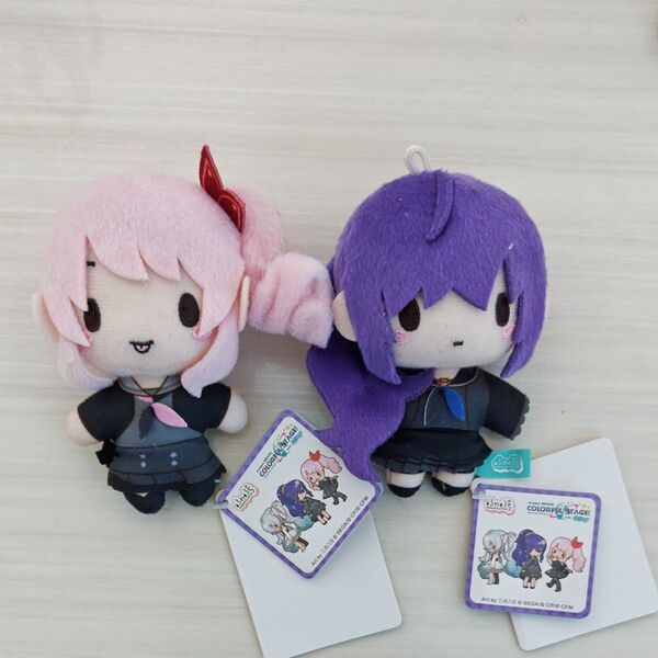 プロセカ ふわぷちマスコット 暁山瑞希 朝比奈まふゆ