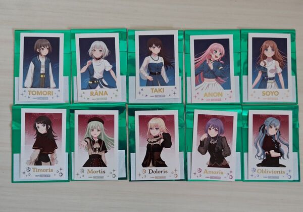 gigo限定 BanG Dream! フォト風カード 全10種