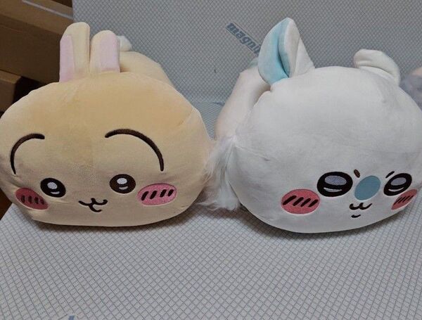 ちいかわ もっちる 寝そべり BIGぬいぐるみ うさぎ モモンガ