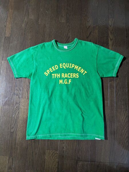 送料込 フラットヘッド Tシャツ Lサイズ グリーン THE FLAT HEAD