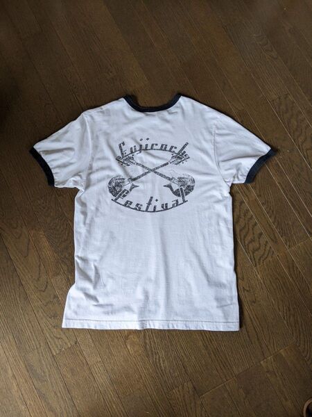 送料込 FUJI ROCK リンガーTシャツ USA製 フジロック 2005年