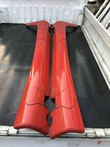  Opel Tigra XJ140 original left right side step red 