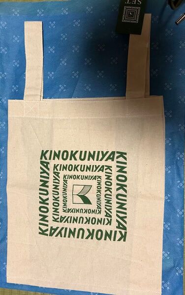 KINOKUNIYA エコバッグ 生成りコットン(薄地)