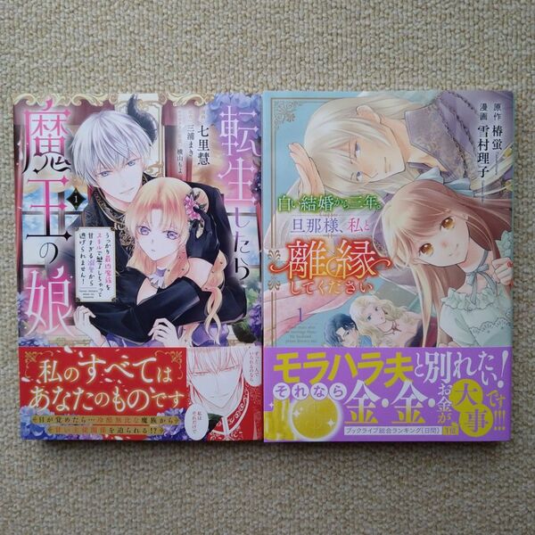 転生したら魔王の娘 うっかり最凶魔族をスキルで魅了しちゃって~ 1巻 白い結婚から三年。旦那様、私と離縁してください 1巻