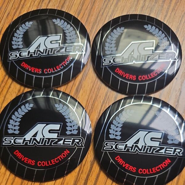 AC SCHNITZER シュニッツァー 56mm センターキャップステッカー シール 4枚セット BMWに