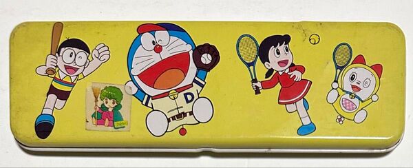昭和? 平成初期? ドラえもん 筆箱 ペンケース カンペン 三井生命 レトロ