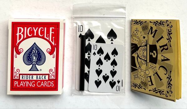 トランプ BICYCLE バイスクル ライダーバック POKER 808 マジックセット