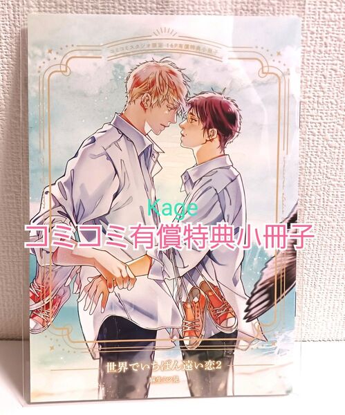 世界でいちばん大好きな恋 2巻 【コミコミスタジオ有償特典小冊子のみ】