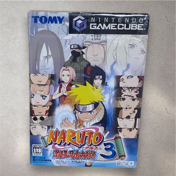 NARUTO-ナルト- 激闘忍者大戦!3 ゲームキューブソフト