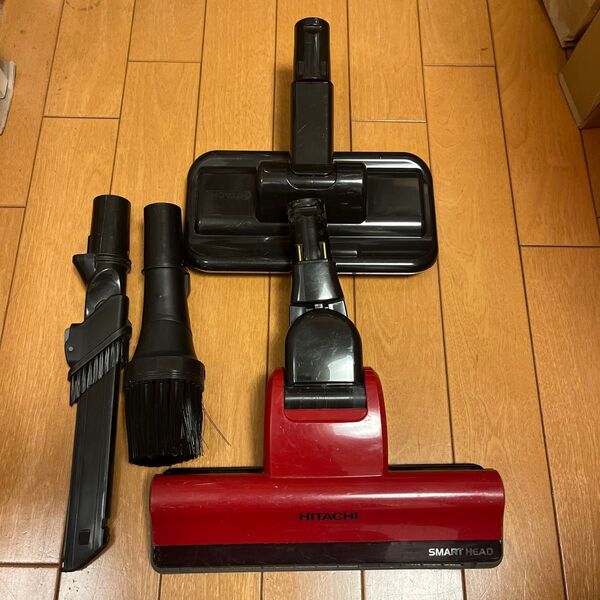 日立 掃除機用 スマートヘッド 2wayすきまブラシ ほうきブラシ ふとん用吸口の4点セット