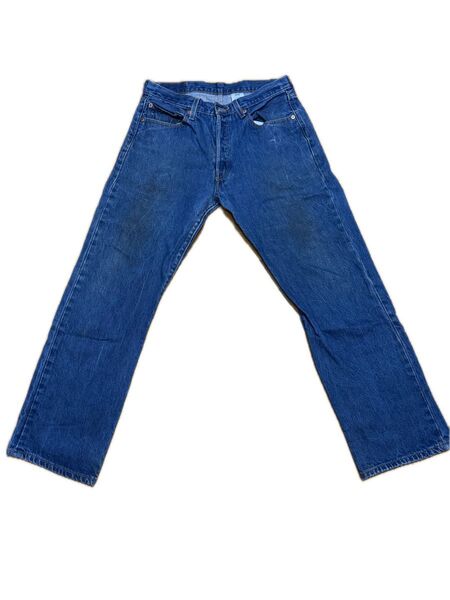 【濃紺】Levi's 501デニムパンツ W34 L32