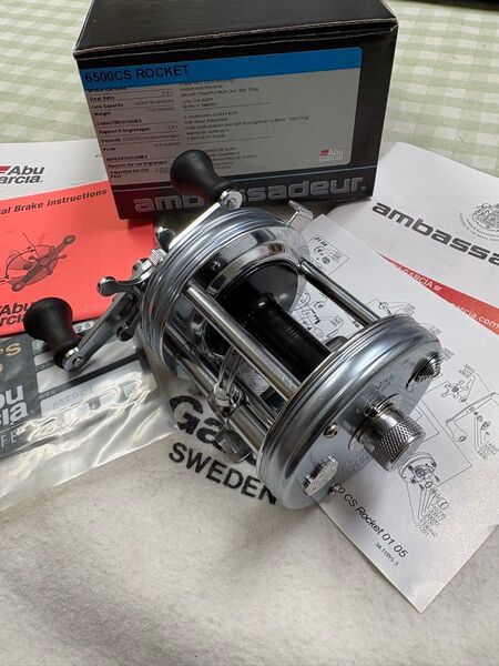 アブガルシア アンバサダー 6500CS ロケット シルバー Abu Garcia Ambassadeur Rocket ABU