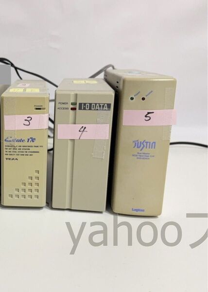 【ジャンク品】(動作確認品)PC-9801 9821 用 SCSI HDD ハードディスクドライブ 残り3台セット