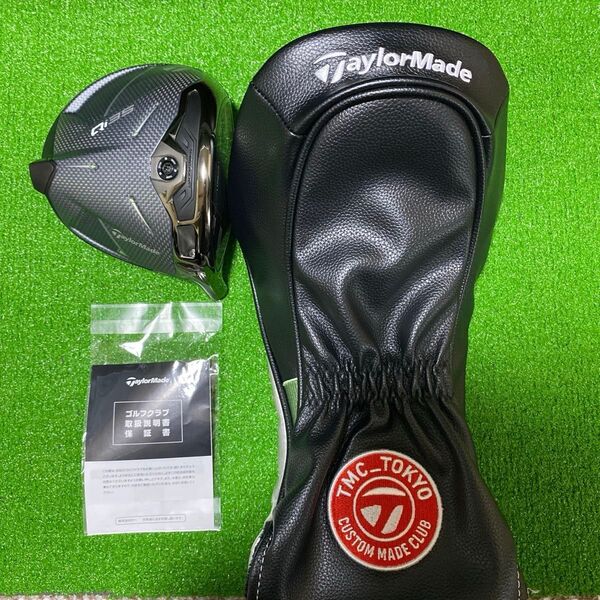 【超美品】TaylorMade QI35 コアモデル ドライバーヘッド 9° ヘッドカバー (未使用)保証書 レンチ付