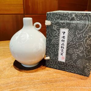 徳利 中国美術 花瓶 花器 骨董品 唐物 古美術 置物 花入 箱付