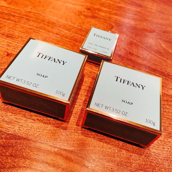 【未使用】ティファニーソープ&コロンセット 100g 2個 7.5ml 1個 石鹸