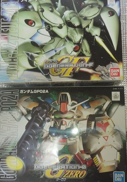 ガンプラSDガンダムBB戦士 G−ジェネレーション ノイエ・ジール、GP02A 未組立