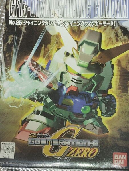 ガンプラSDガンダムBB戦士 G−ジェネレーション シャイニングガンダム 未組立