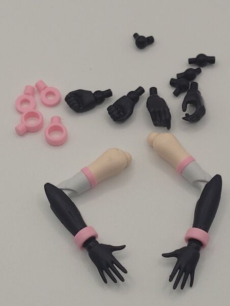 Figure rise standard あばたーふみな アーム、ハンドパーツ ジャンク