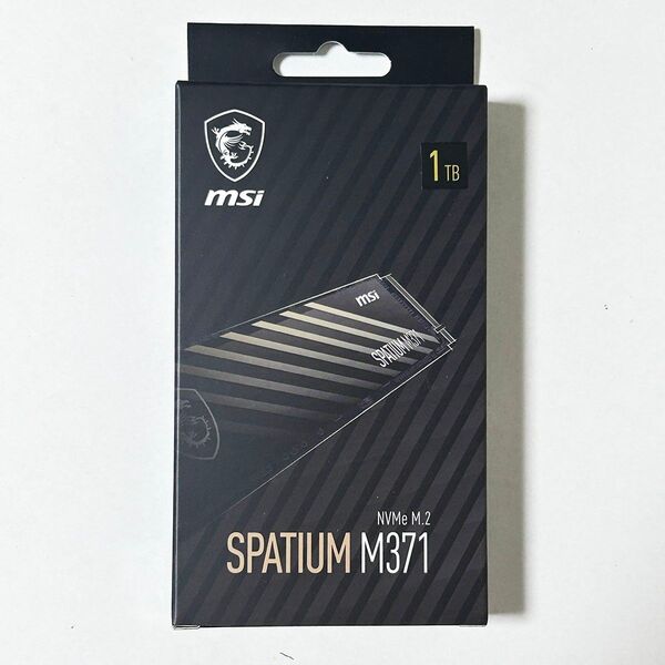 新品 1TB NVME SSD MSI製 SPATIUM M371 0156