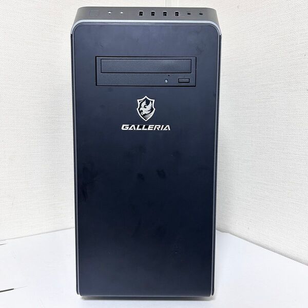 ガレリア GALLERIA XA7R-R37 PCケース ゲーミングPC LED DVDドライブ付属
