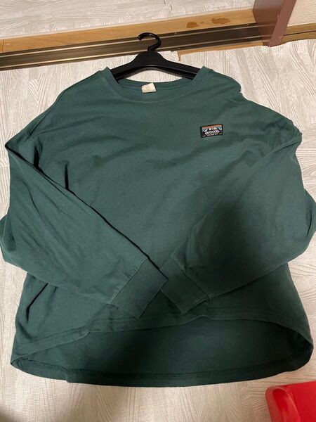 長袖Tシャツ 長袖 ロンT TシャツM