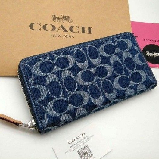 新品 COACH 長財布 メンズ