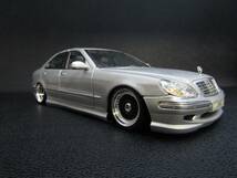 1/18 メルセデス ベンツ　Mercedes-Benz S-Class W220後期　AMG　カスタム_画像5