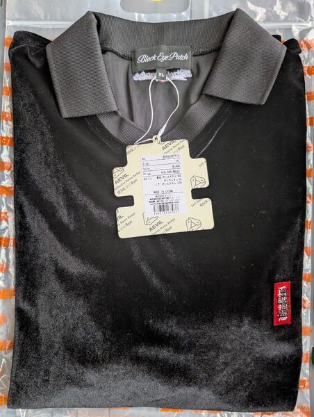 XL【Black Eye Patch】SMALL HWC POLO/新品/送料込