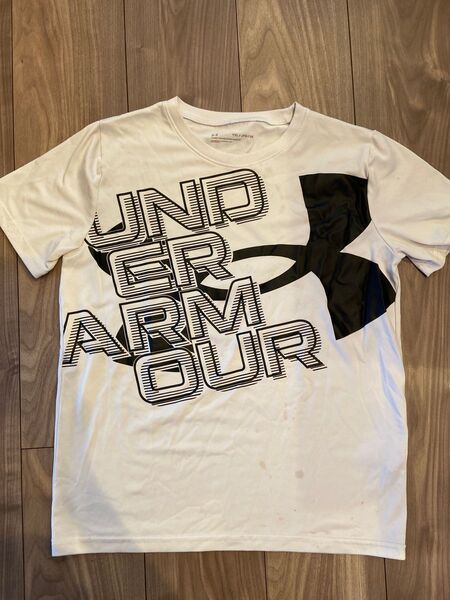 アンダーアーマー☆Tシャツ☆YXL☆160☆白