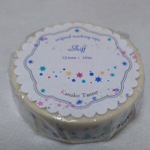 Shiff 星空 Kanako Tanno オリジナルマスキングテープ 未使用 カモイ製造