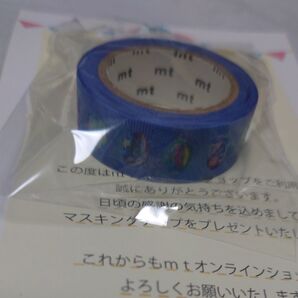オパール 10月誕生石 mt オンライン購入者ノベルティ mt マスキングテープ 未使用 台紙付き カモイ製造
