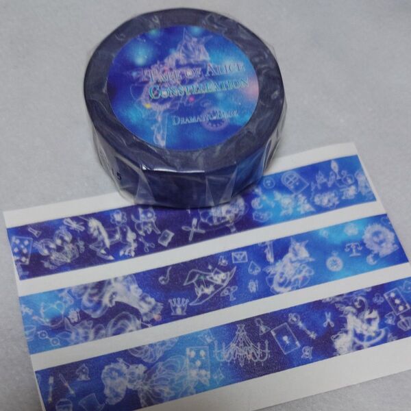 TAPE OF ALICE CONSTELLATION ドラブル 人気作家さんオリジナルマスキングテープ 未使用 1巻 カモイ製造