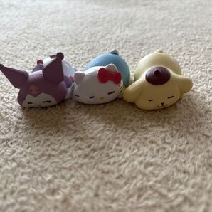 サンリオ Sanrio ガチャガチャ ふにゅまるスタイル フィギュア キティー ポムポムプリン クロミ 3体セット