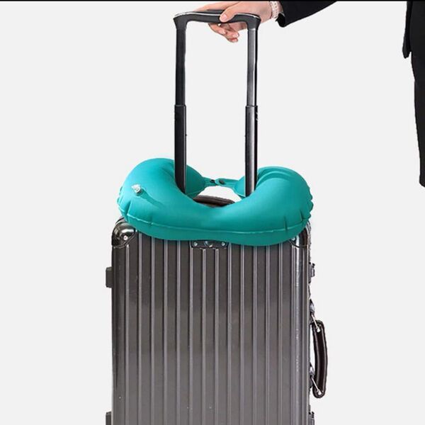 旅行用膨張式ネックピロー、旅行用ネックピロー、バケーション