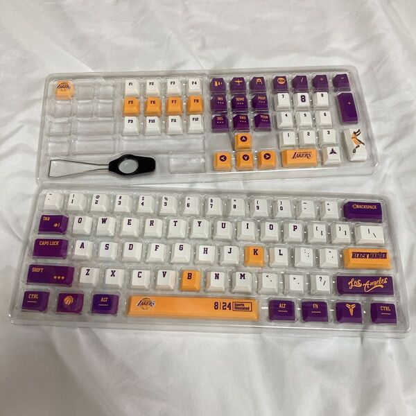 Heywood +キーキャップ PBT五面熱昇華、 色褪せず 104キー MX スイッチ キーボード
