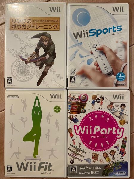 Wii ゲーム 4個セット