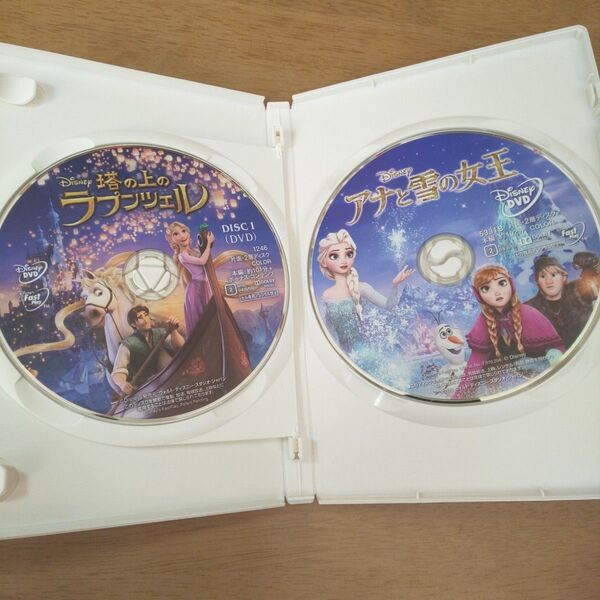 塔の上のラプンツェルDVD+アナと雪の女王DVD