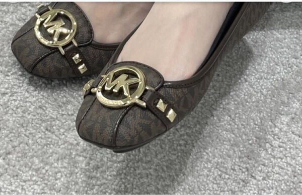 MICHAEL KORS FULTON モカシン MKシグネチャー ブラウン