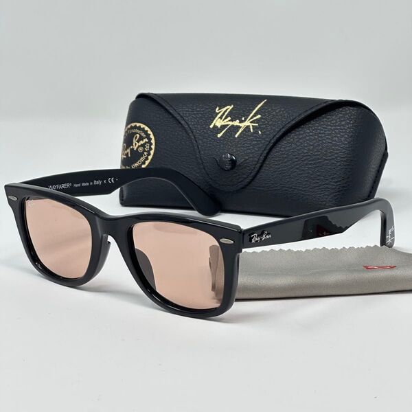 Ray-Ban レイバン サングラス ウェイファーラー カプセルコレクション 木村拓哉コラボ RB 2140-F ピンクレンズ