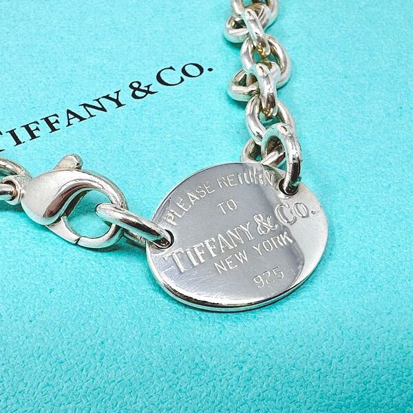 Tiffany&Co. Tiffany ティファニー ネックレス チョーカー リターントゥ オーバル チェーン シルバー 925