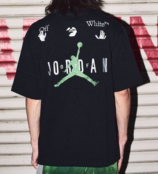 Air Jordan Off-White T-shrit "Black"サイズS新品 オフホワイト×ジョーダン