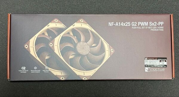NF-A14x25 G2 PWM Sx2-PP 超美品(使用時間短め)ノクチュア Noctua