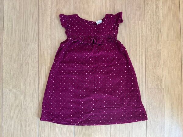 H&M ワンピース ドット