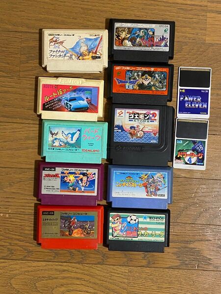 ファミリーコンピュータ ソフトのみまとめ売り ジャンク扱い ファイナルファンタジー ドラゴンクエスト3等 FC Nintendo